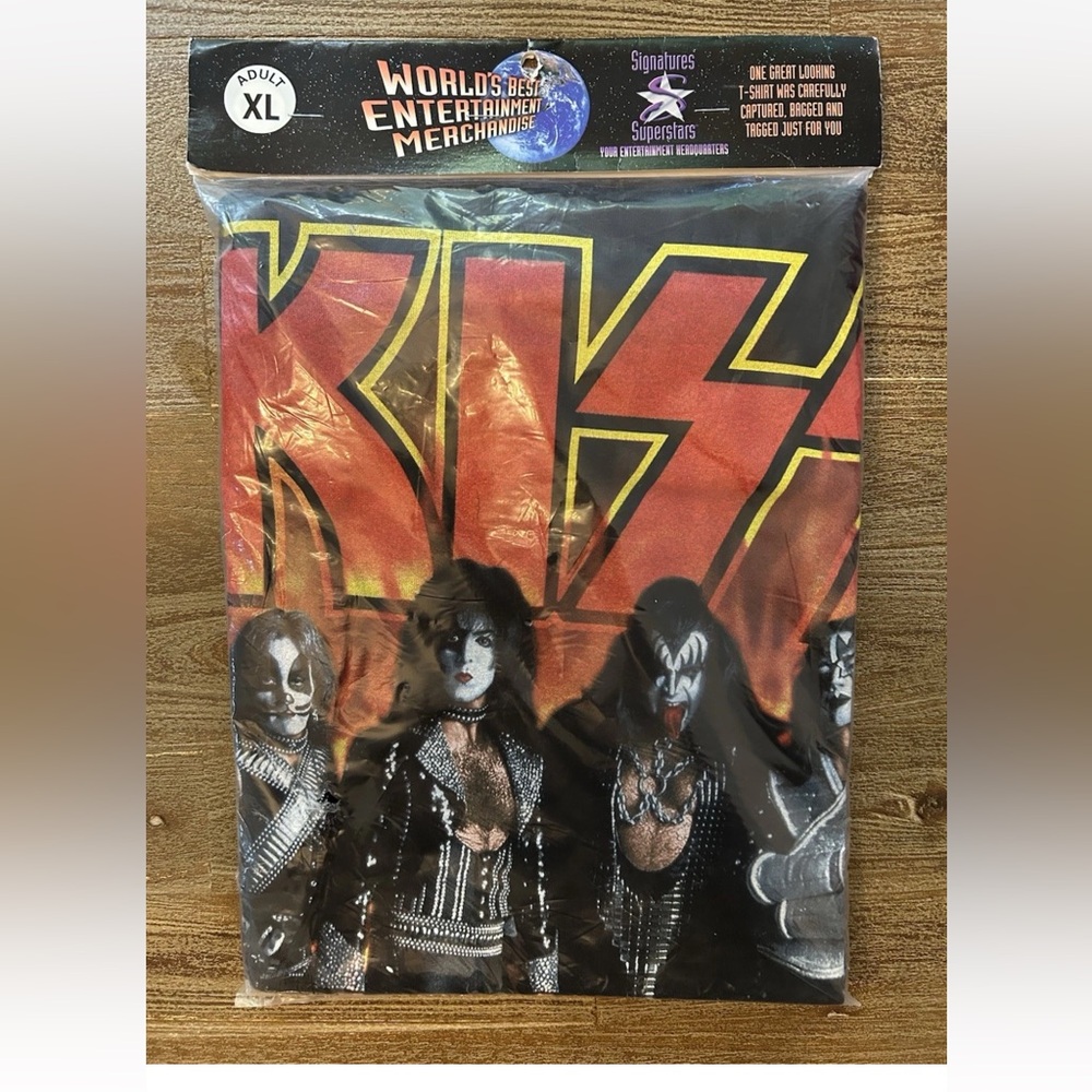 Kiss Original 1996 Vintage T-shirt Sealed Size XL, Rock Band